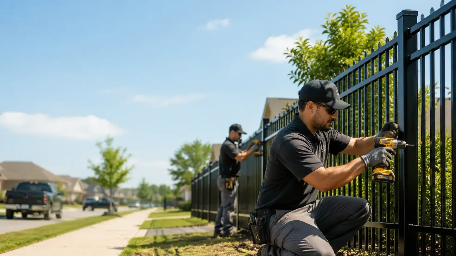 Metal Fence Installation in Saugus, MA